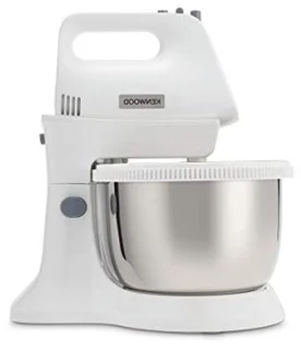 Keukenmixer met kom - handmixer - wit
