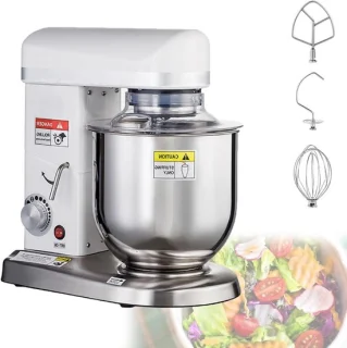 Keukenrobot deegmixer 10 liter wit