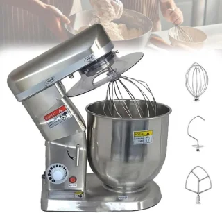 Keukenrobot keukenmixer staande zilver