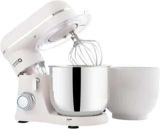 Keukenrobot mixer met dubbele kom, 35L, wit