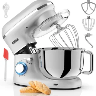Keukenrobot mixer zilver