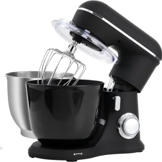 Kira deegmachine, keukenmixer, elektrische deegmixer, zwart