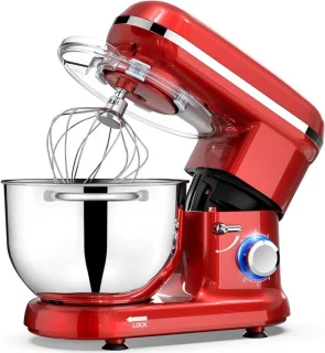 KIRA Deegmachine keukenmixer rood