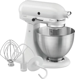 KitchenAid 5K45SSEWH Mixer Wit 4,28L