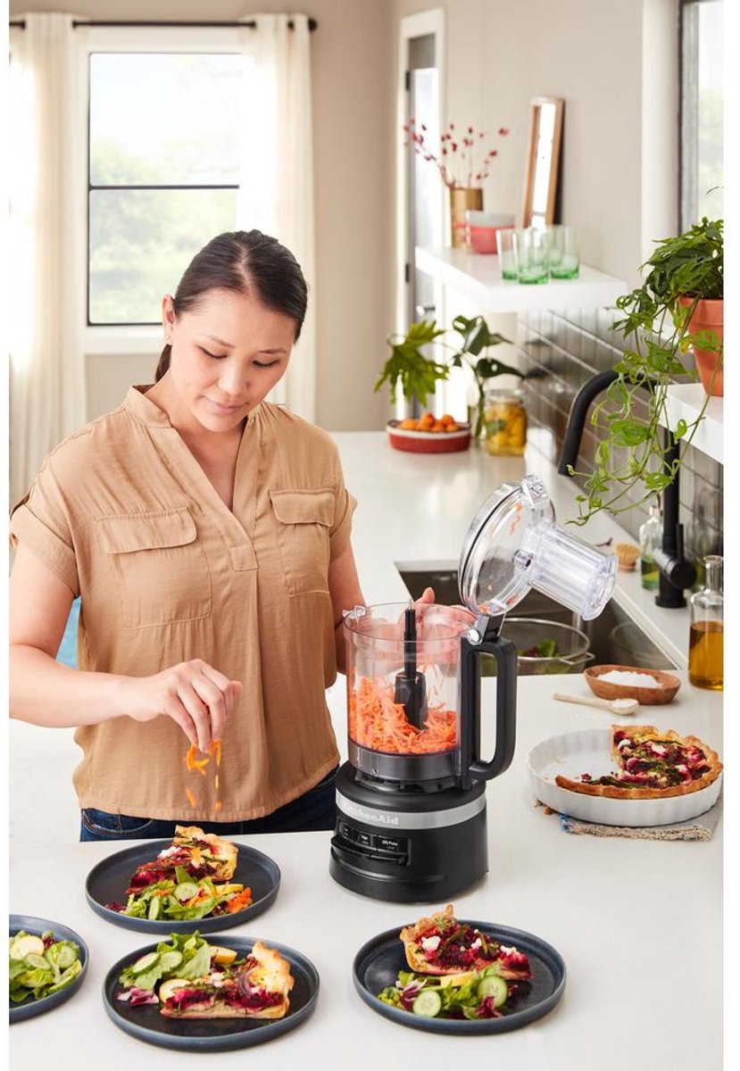 Wat vinden we goed aan de KitchenAid 5KFP0921EBM keukenmachine 2,1 l zwart