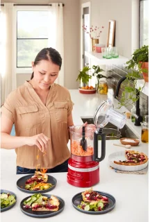 KitchenAid 5KFP0921EER keukenmachine 2,1L rood