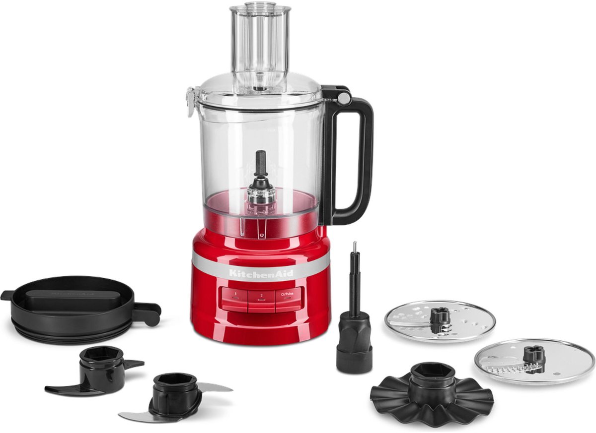 Wat vinden we goed aan de KitchenAid 5KFP0921EER keukenmachine 2,1L rood