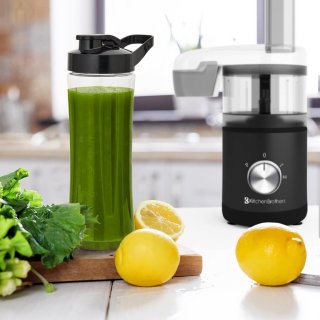 KitchenBrothers Hakmolen 0,5L Zwart