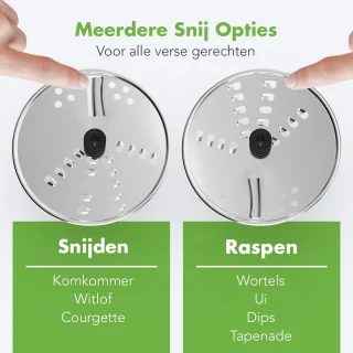 KitchenBrothers Hakmolen 0,5L Zwart