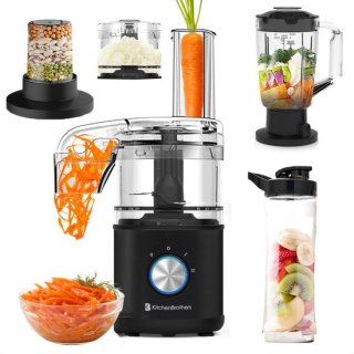 KitchenBrothers Hakmolen 0,5L Zwart