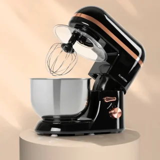 Klarstein Bella Elegance Keukenmachine 2000W 5,2L RVS Zwart