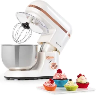 Klarstein Bella Elegance Keukenmachine 2000W 5L Wit