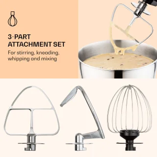 Klarstein Bella Mini Roermachine 1200W 4L Crème