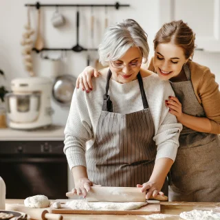 Klarstein Bella Mini Roermachine 1200W 4L Crème