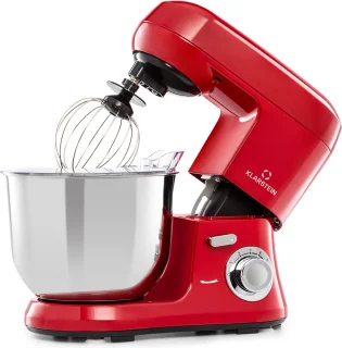 Klarstein Bella Robusta Keukenmachine Rood 5,5L 1200W