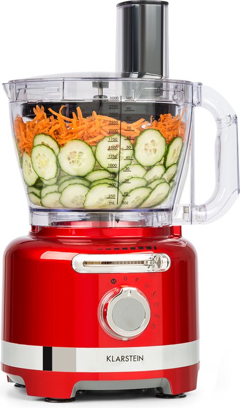 Klarstein Luca Multifunctionele Mixer 3L Rood review