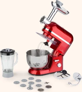 Klarstein Lucia Elegance Keukenmachine Rood