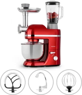 Klarstein Lucia Elegance Keukenmachine Rood