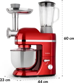 Klarstein Lucia Elegance Keukenmachine Rood