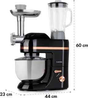 Klarstein Lucia Elegance Keukenmachine Zwart