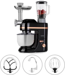 Klarstein Lucia Elegance Keukenmachine Zwart