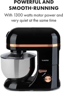 Klarstein Lucia Elegance Keukenmachine Zwart