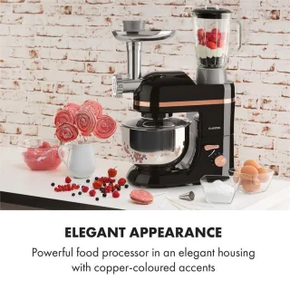 Klarstein Lucia Elegance Keukenmachine Zwart
