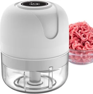Knoflook chopper mini groentehakker 250 ml wit