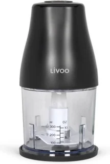 LIVOO Hakmachine 300 ml 400W Zwart