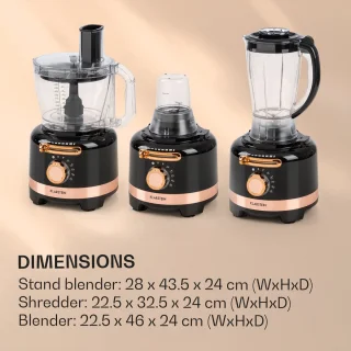Luca multifunctionele mixer 1000W