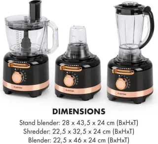 Luca multifunctionele mixer 1000W