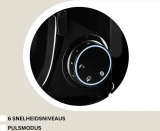 Luxe Deegmachine Zilver - 7 Standen - Keukenmachine