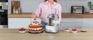 Magimix CS 3200 Foodprocessor Mat Chroom