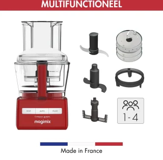 Magimix CS 3200 XL Foodprocessor Rood