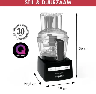 Magimix CS 3200 XL Foodprocessor Zwart