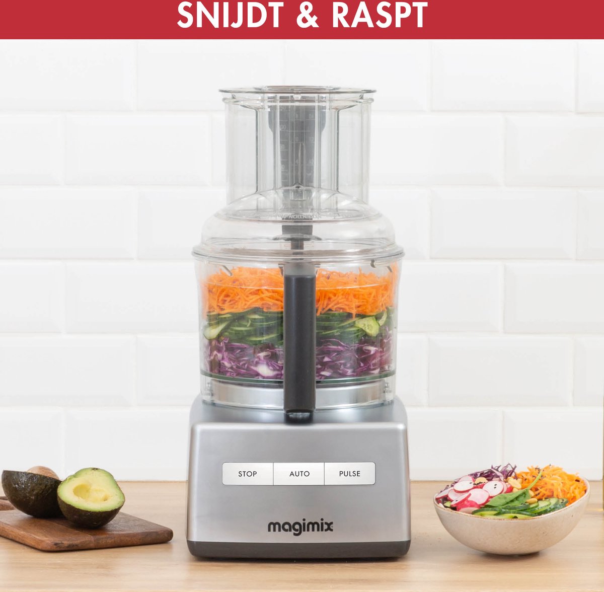 Wat vinden we goed aan de Magimix CS 4200 XL Foodprocessor Mat Chroom