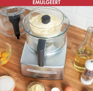 Magimix CS 5200 XL Foodprocessor Mat Chroom
