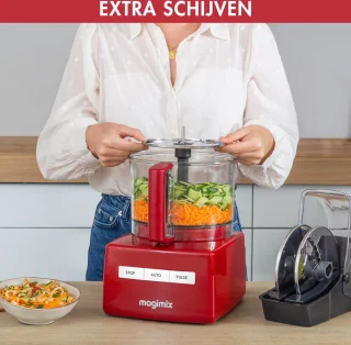 Magimix CS 5200 XL Foodprocessor Rood