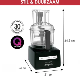 Magimix CS 5200 XL Foodprocessor Zwart