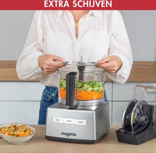 Magimix CS 5200 XL Premium Foodprocessor Chroom