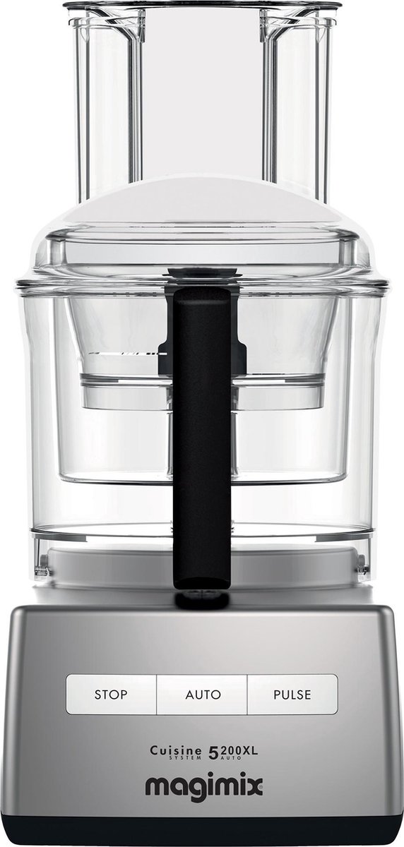 De Magimix CS 5200 XL Premium Keukenmachine Mat Chroom in één oogopslag