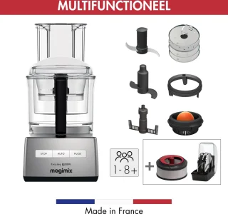 Magimix CS 5200 XL Premium Keukenmachine Mat Chroom