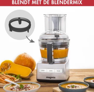 Magimix CS 5200 XL Premium Keukenmachine Mat Chroom