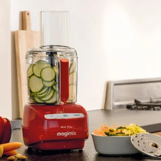 Magimix Le Mini Plus Foodprocessor Rood