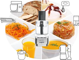Magimix Le Mini Plus Foodprocessor Zwart