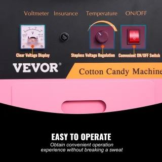 Maison Nordique Suikerspinmachine RVS Roze