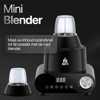 Wat vinden we goed aan de MATTI® 3in1 Foodprocessor