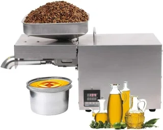MELVRA Elektrische Oliepers RVS