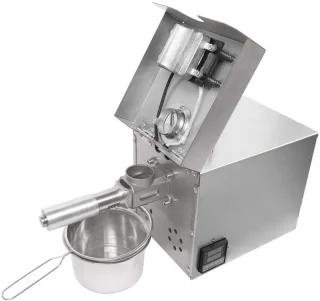 MELVRA Elektrische Oliepers RVS