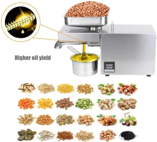MELVRA Elektrische Oliepers RVS